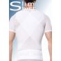 Figuurcorrigerend heren compressie T-Shirt voor een corrigerend effect op het bovenlichaam.