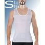 Mannen corrigerend hemd met platte naden en lage hals voor onzichtbaar onder kleding.