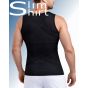 Bodyshaper corrigerend shirt zwart achteraanzicht sterke compressie