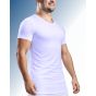 Chest T-Shirt, borst shapewear T-shirt, geschikt voor gynaecomastie, pseudogynaecomastie en transmannen (FTM)