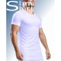 Chest T-Shirt borst compressieshirt, onzichtbaar onder kleding, verbergt gynaecomastie discreet.