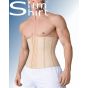 Shapewear band voor mannen: verstelbare gordel voor corrigerende vormgeving en ondersteuning voor de onderrug.