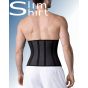 Flexibele latex waist shaper voor mannen: ondersteunt taille, buik en rug voor een gestroomlijnde look.