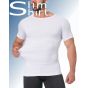 Gestroomlijnde look zonder concessies aan comfort met ons corrigerend, naadloos T-shirt.