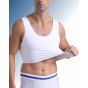 Slim Fit Binder borstcompressie top detail lage hals en naadloos ontwerp