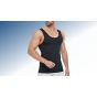 Slim Fit Shaper naadloos corrigerend shirt voor mannen ultradun shapewear second skin effect zwart 