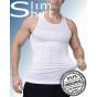 Sterk elastische body shaper shirt voor heren speciaal ontworpen voor het gehele bovenlichaam 