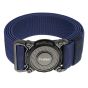 Militaire combat riem blauw voorkant gesp