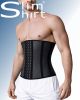 Geperforeerde corrigerende buikband voor mannen: flexibel, latex, ondersteuning voor taille en buik.